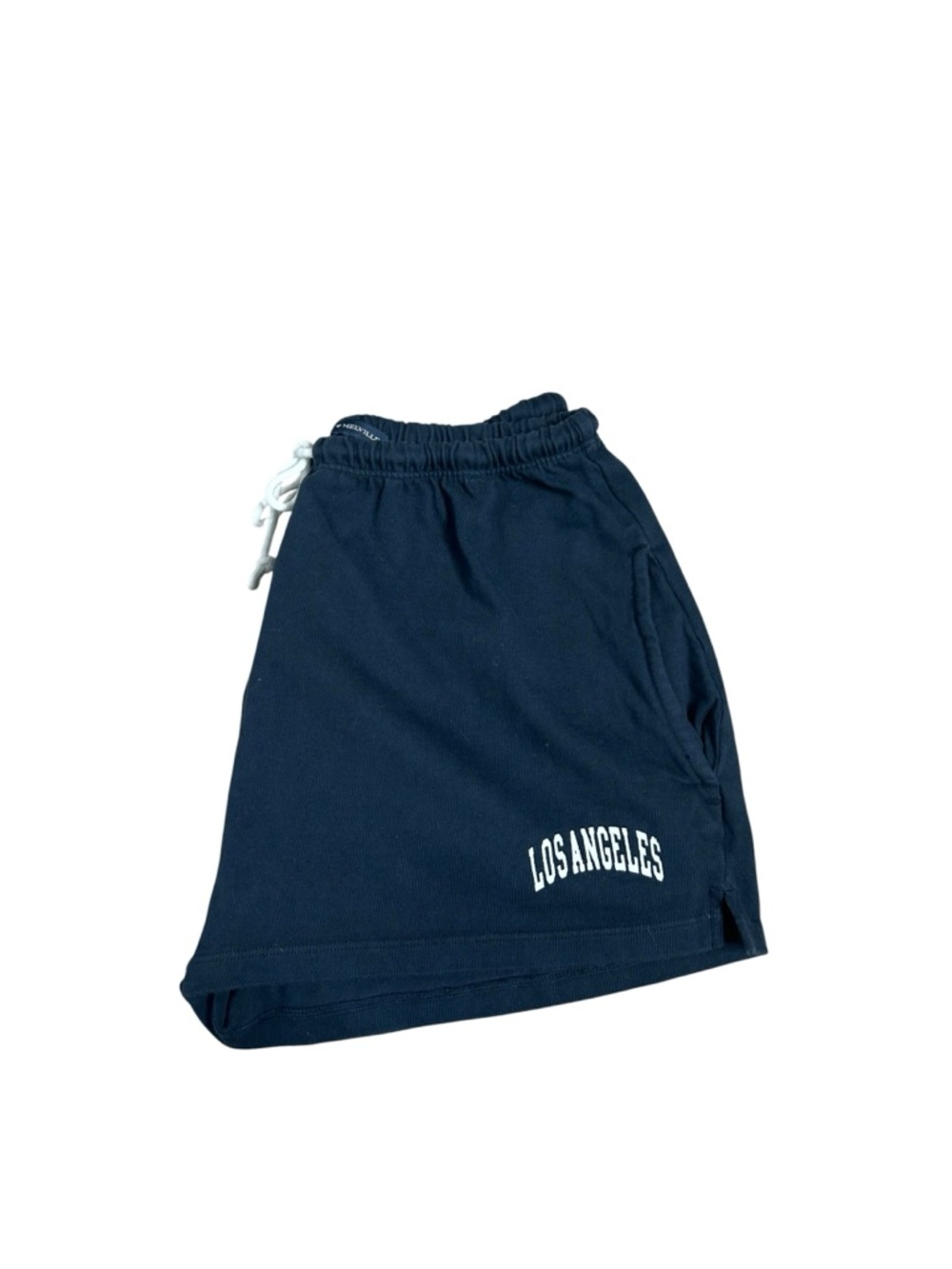 Brandy Melville Los Angeles Navy Women's Lounge Casual Shorts with Drawstring - Picture 7 of 7